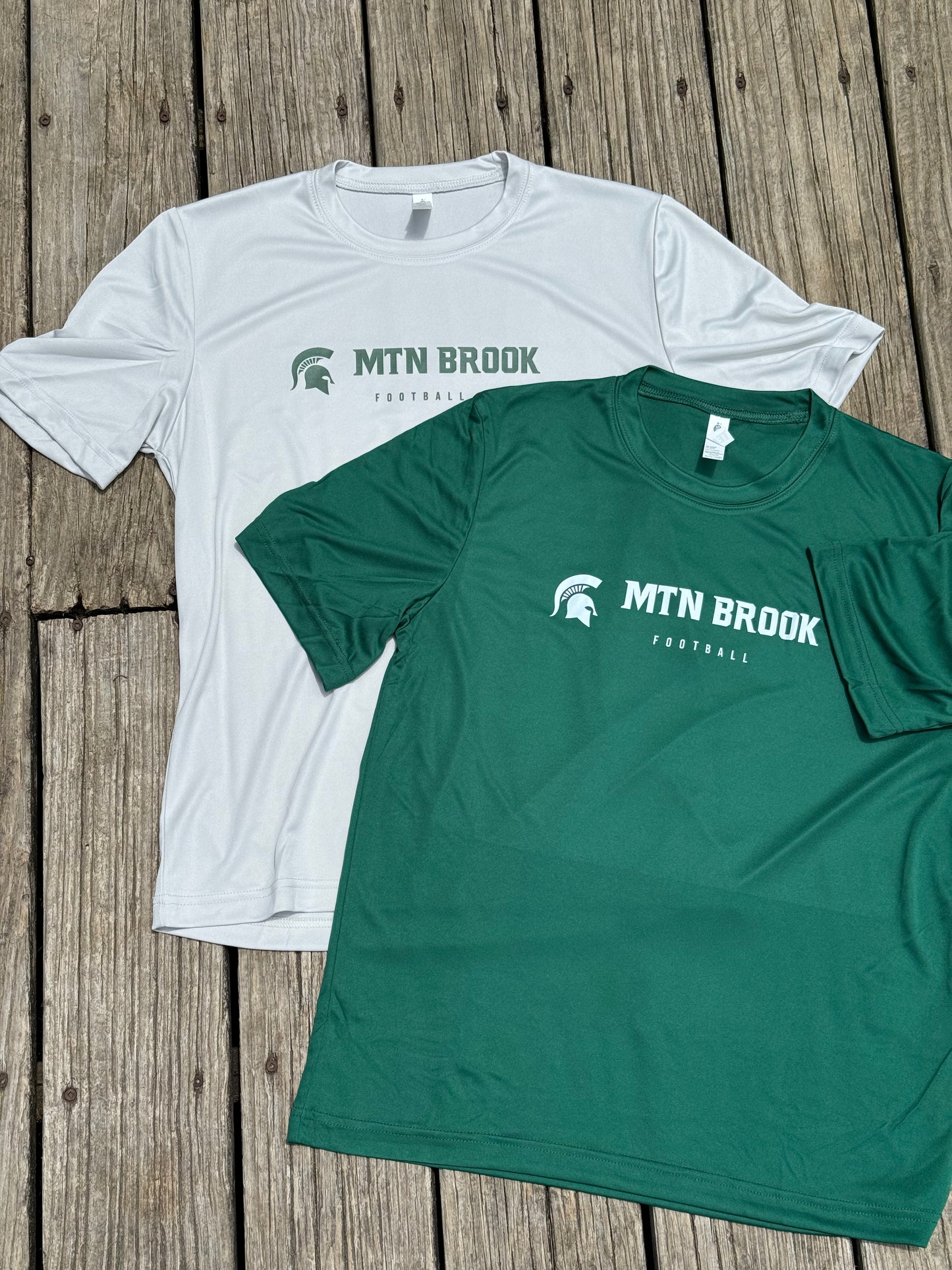 Spartan Head Mtn Brook Football T-shirt