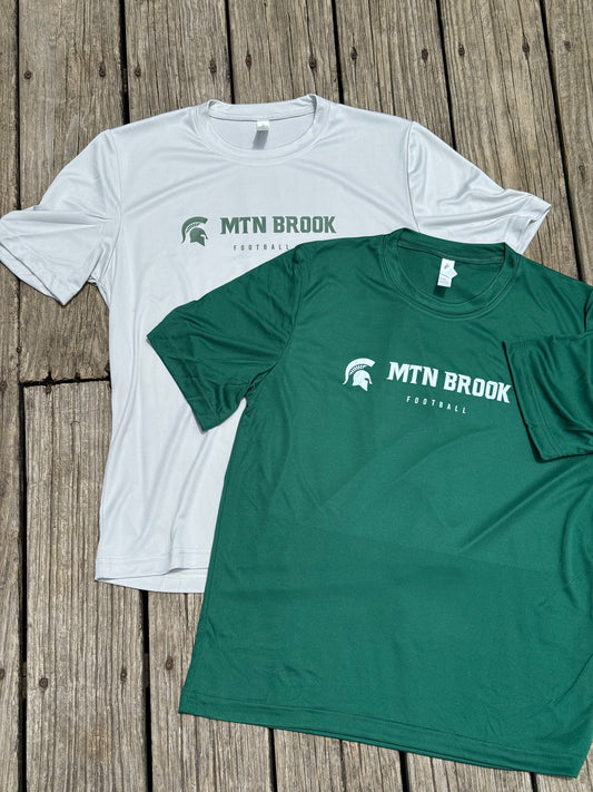 Spartan Head Mtn Brook Football T-shirt