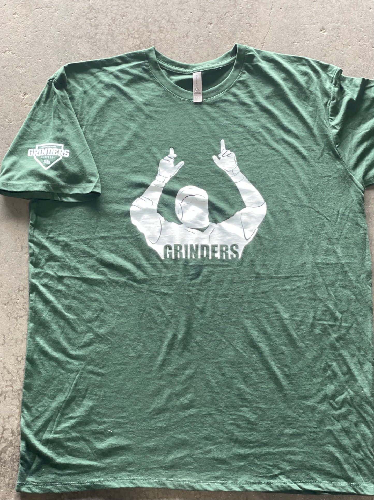 Grinders Home Run Fingers T-shirt